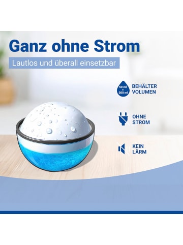 Wenko Luftbefeuchter Rondo 2er Set, Luftbefeuchter Mod. Rondo 2er Set in Weiß