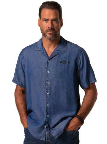 JP1880 Hemd in blue denim