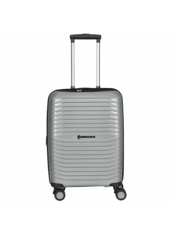 Stratic Bright+ - 4-Rollen-Trolley 56 cm S erw. (silver) in silver