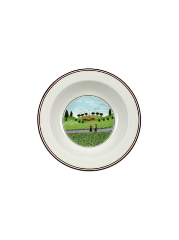 Villeroy & Boch Salatschale Begegnung Design Naif in Bunt ø 20 cm in bunt