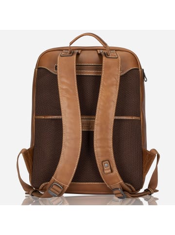 Jekyll & Hide Montana Rucksack Leder 43 cm Laptopfach in colt