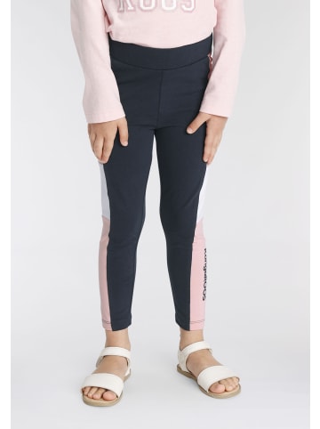 Kangaroos Leggings in marine-rosa