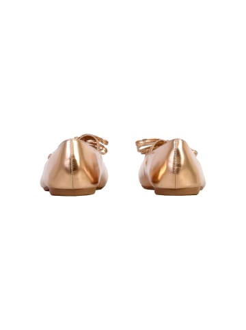 Poti Pati Supermodische Ballerinas für Kinder mit Gummizug Gold