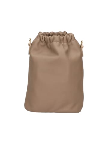 NAEMI Damen Handtasche in Dunkelbeige