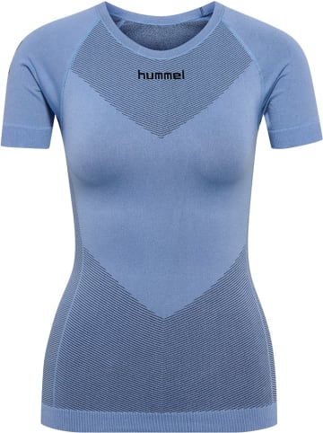 Hummel T-Shirt "Hummel First Seamless Jersey S/S W" in Blau