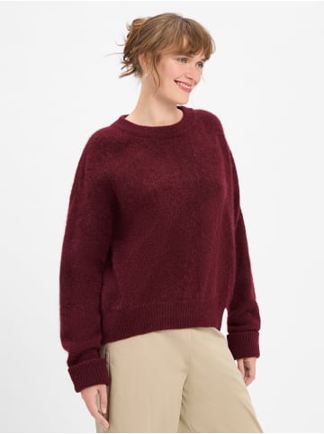 American Vintage Strickpullover mit Alpaka-Anteil Gaspacho Chine in bordeaux - 0001