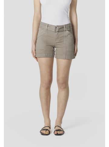 KOROSHI Kurzer Jeans-Farbgürtel in khaki