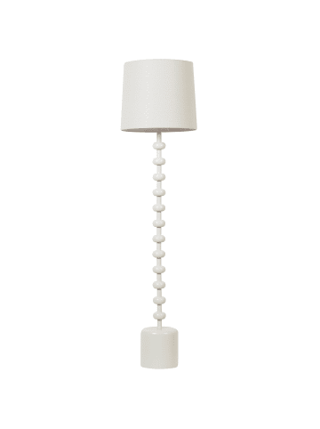 Beliani Stehleuchten KRIOS in Weiß - (W) 36 x (H) 159 x (L) 36 cm