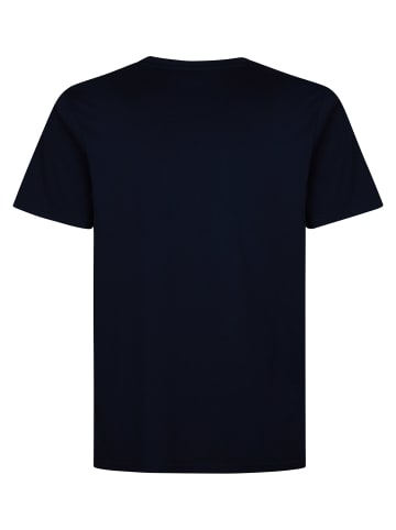 Petrol Industries T-Shirt mit Print aus Bio-Baumwolle in großen Größen gibson in Blau