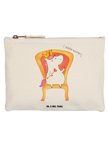 Mr. & Mrs. Panda Etui Einhorn König ohne Spruch in Weiß