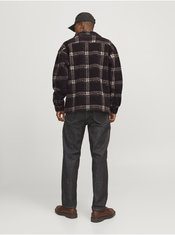Jack & Jones Overshirt in Chocolate Torte