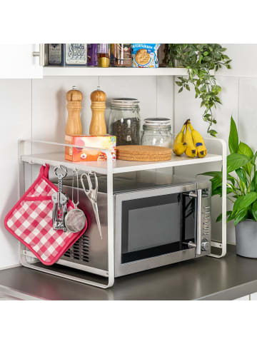 bremermann Mikrowellenregal weiß