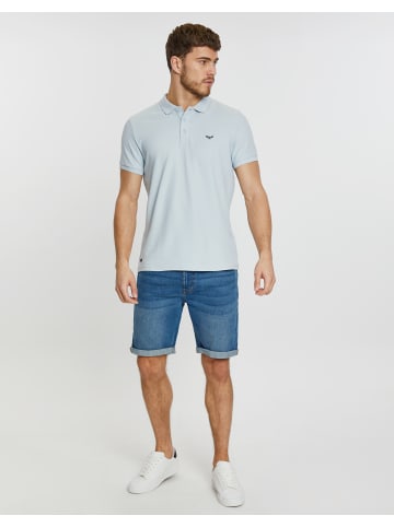 Threadbare Poloshirt in Baby Blue