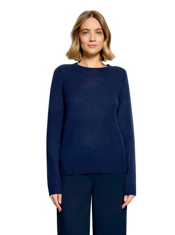 Betty Barclay Kaschmir-Pullover mit Rundhalsausschnitt in Iris Blue
