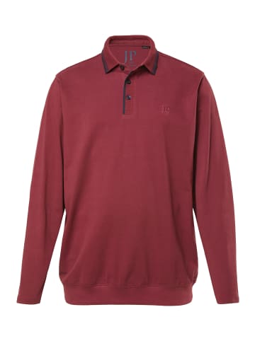 JP1880 Poloshirt in kastanien braun