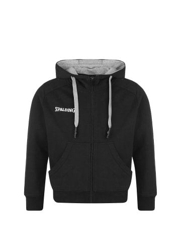 Spalding Kapuzenjacke Flow Zipper in schwarz