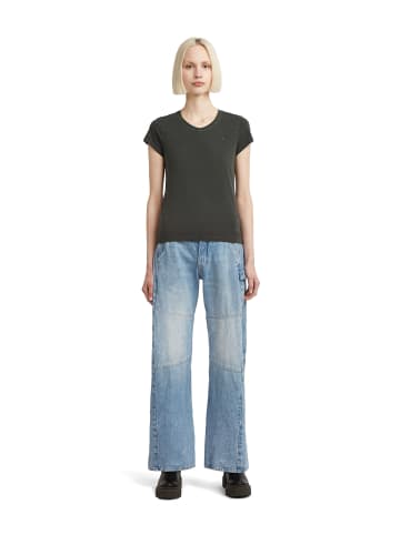 G-Star Raw Overdyed Eyben Slim V T-Shirt 2.0 asfalt gd