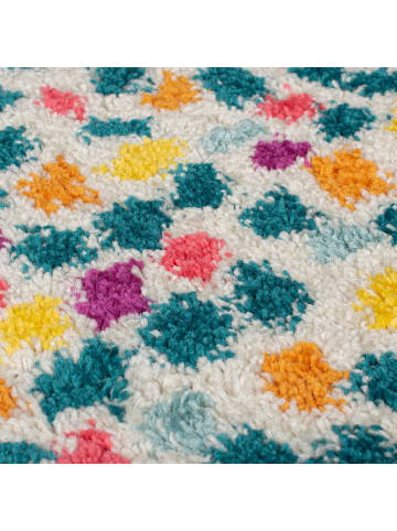 KADIMA DESIGN Weicher, bunter Shaggy Teppich, pflegeleicht, für Spielzimmer