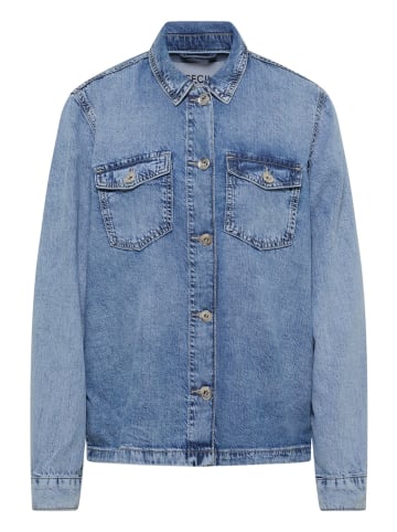 Cecil Denim Overshirt in Blau