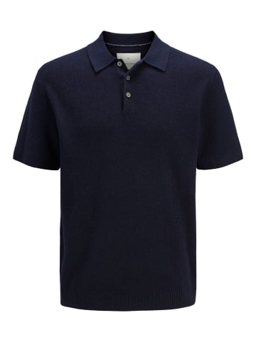 JACK & JONES PLUS Poloshirt in Night Sky