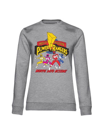 Power Rangers Pullover "Morph Into Action" in Grau