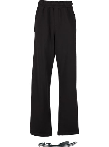 PEGADOR PEGADOR PEGADOR Leono Loose Sweat Jogginghosen in washed black/virtual pink/gum