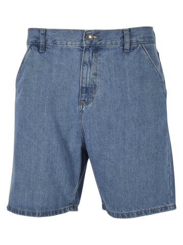 Urban Classics Jeans Shorts in light blue washed
