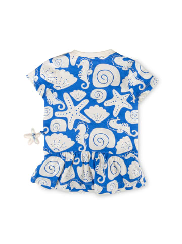 Sigikid Kleid Sea You in Blau/Weiß