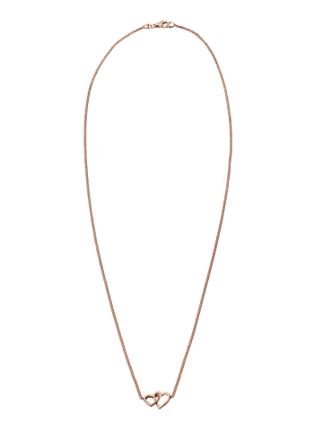 Elli Halskette 925 Rosegold Herz in Rosegold