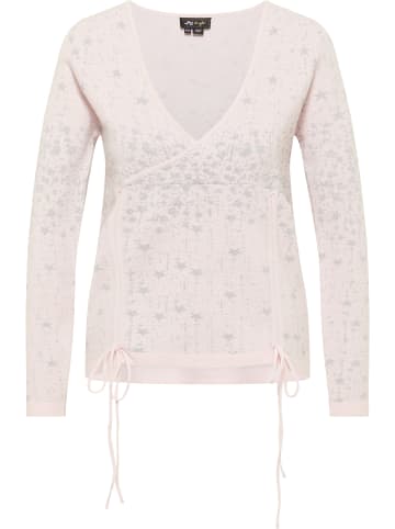 myMo at night Damen Strickpullover in Rosa Silber