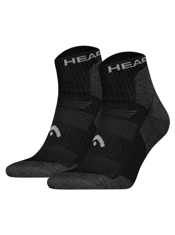 HEAD Socken 2er Pack in Schwarz