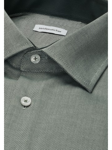 Seidensticker Business Hemd Slim in Grün