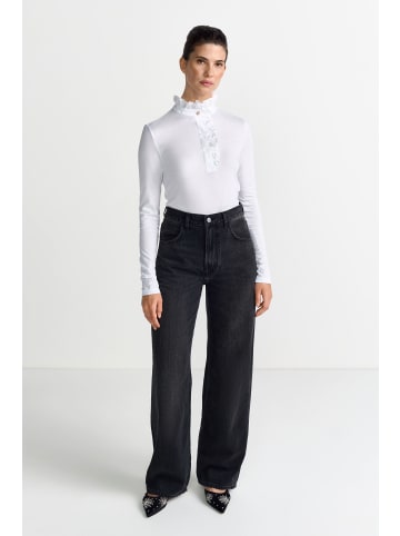 Rich & Royal Shirt Mat Mix in weiß