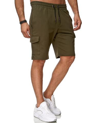 RESLAD Shorts Cargo Sweathose in khaki