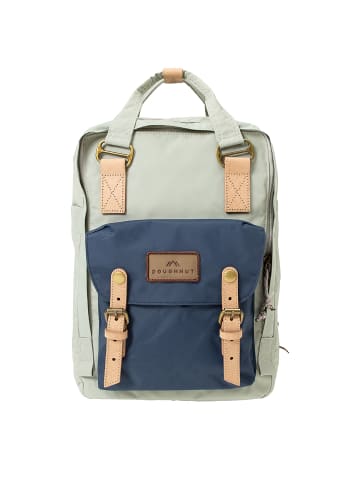 Doughnut Macaroon Jungle - Rucksack 14" in light grey x navy