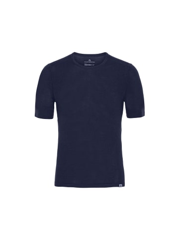 DANISH ENDURANCE T-Shirt Merino T in dark navy