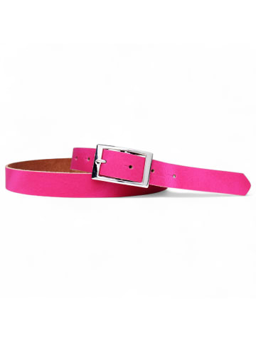 FRONHOFER Ledergürtel in Pink