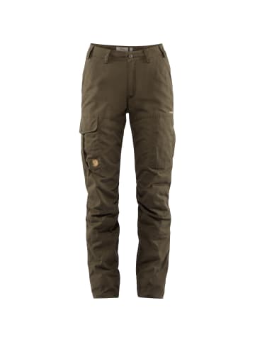 FJÄLLRÄVEN Winterhose Karla Pro in Dunkeloliv