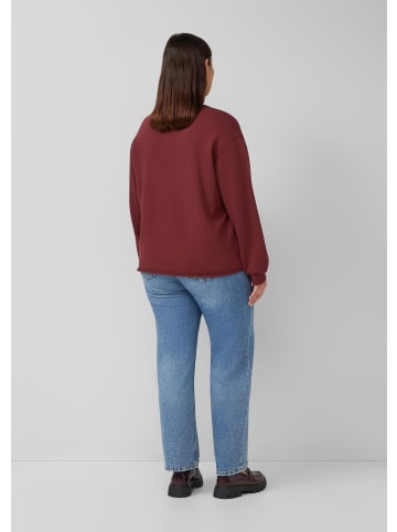 s.Oliver Sweatshirt  in  3902_bordeaux