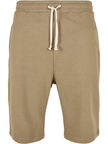 Urban Classics Sweat Shorts in khaki