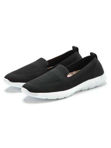 LASCANA Slipper in schwarz