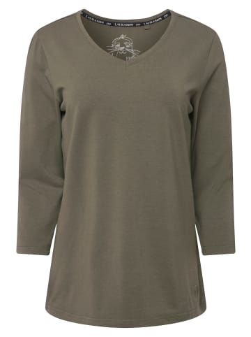 LAURASØN Shirt in naturgrün