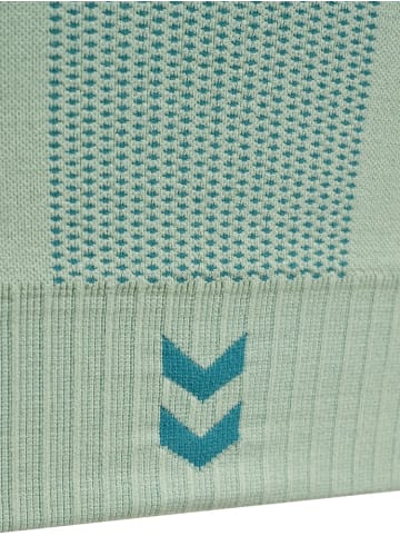 Hummel Sport-BH "Hiit Seamless Padded Bra" in Grün
