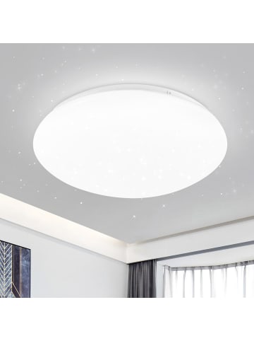 ZMH Deckenleuchte Kaltweiß in Weiß Ø16.5cm
