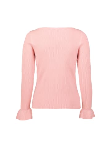 Zero  Pullover mit Volants am Ärmel in Bridal Rose