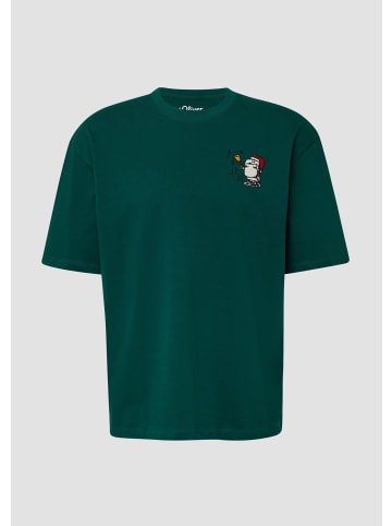 s.Oliver T-Shirt in 79D3_tannengrün