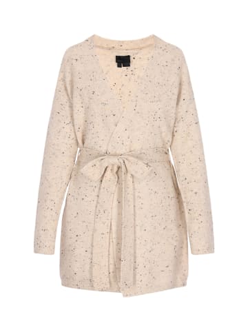 DreiMaster Klassik Damen Cardigan in Wollweiss