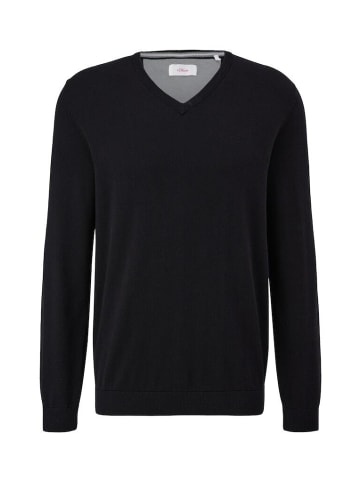 S.OLIVER RED LABEL Pullover in Schwarz