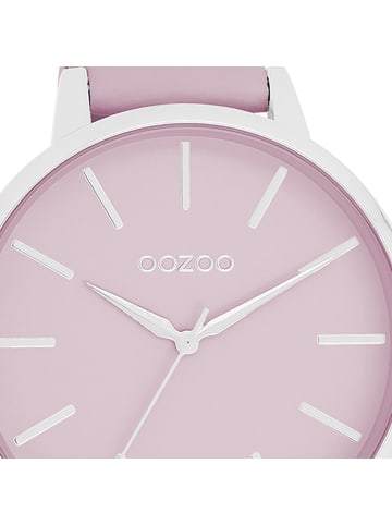 Oozoo Analog-Armbanduhr Oozoo Timepieces pastell-lila groß (ca. 42mm)