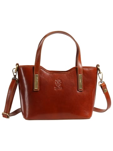 Toscanto Toscanto Handtasche Leder braun ca. 24cm